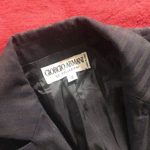 Armani Pinstriped Suit